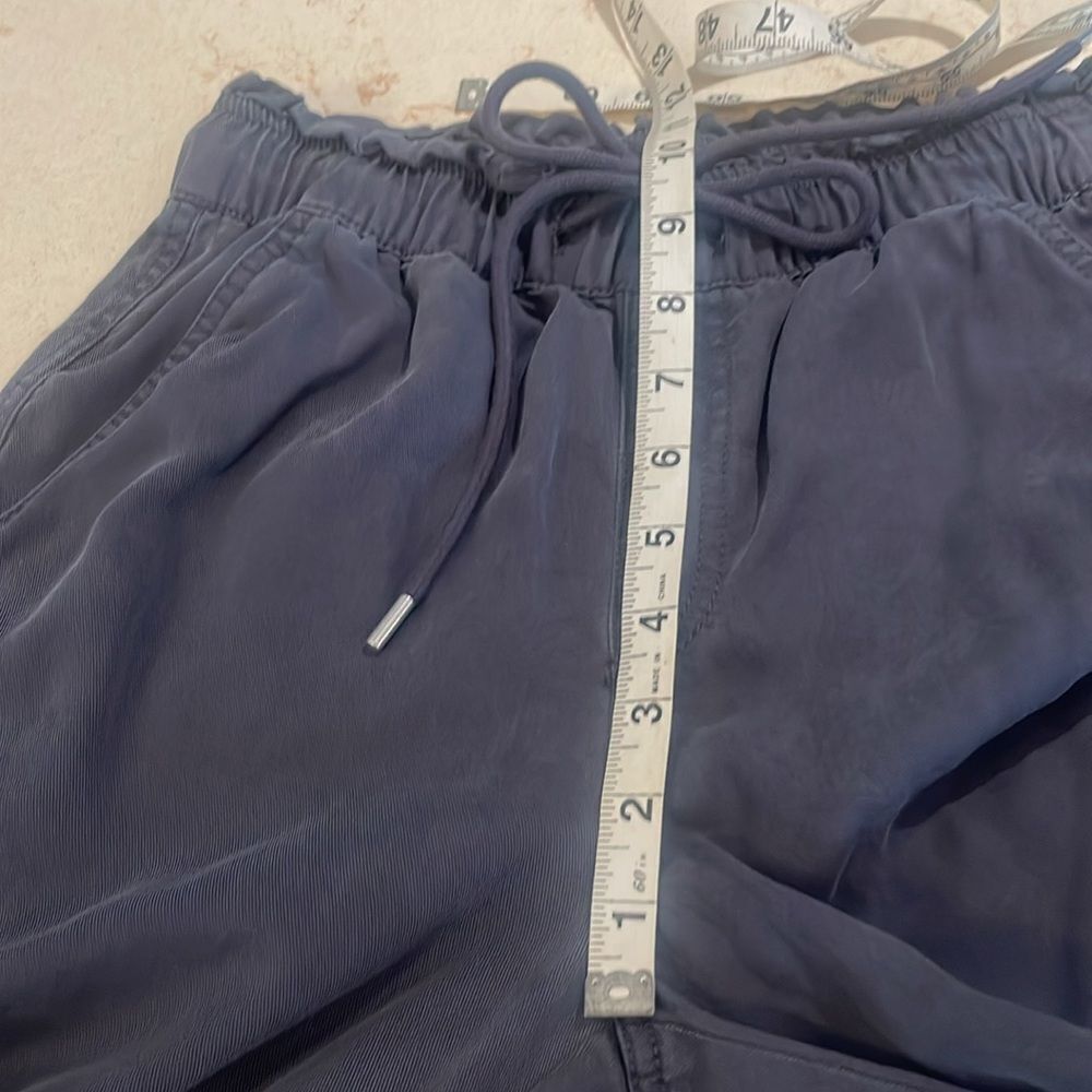 LOFT lyocell wide leg drawstring pants. - Picture 7 of 8